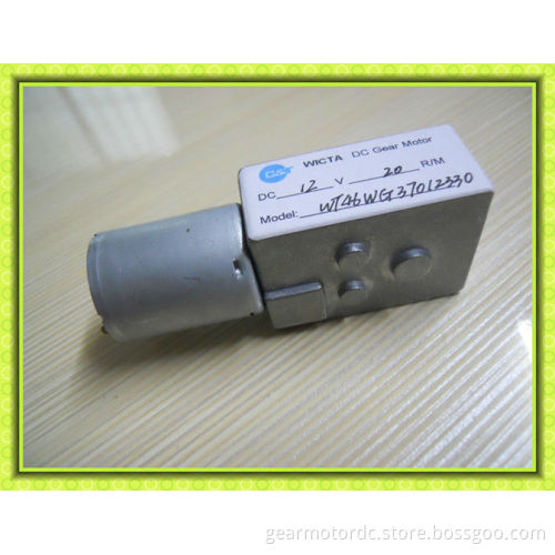 6v 12v 24v dc motor worm gearbox